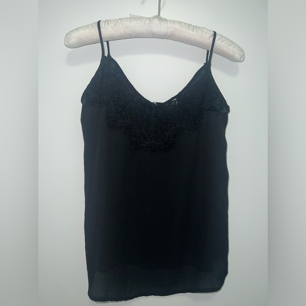 Paraphrase Lace Tank Top